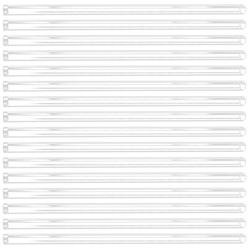 60 Duschlichter Röhren, Meteorlichter Ersatz, Transparent 1