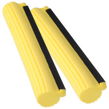 2 rollmoppkopf pva- , , baumwolle, 27 cm zur