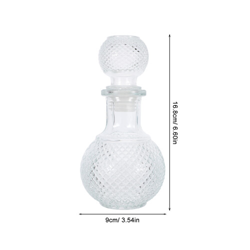 schnaps spender 250 ml mit stopfen für heimbars 1