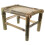 Bambú Taburete Comedor Pequeño Silla Para Jardín Interior Exterior 1