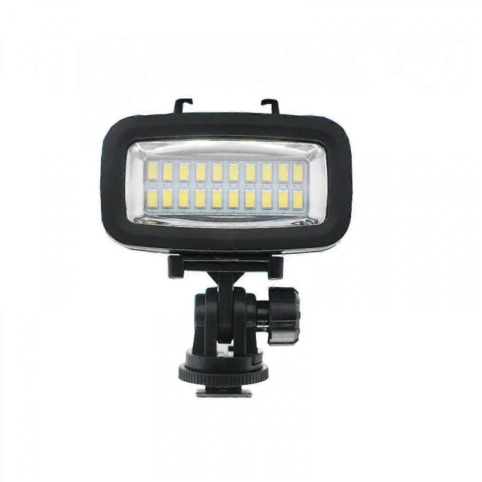 Kikidex (As Show, One Size) For Gopro Led Fill 40M Waterproof 20 Leds Light