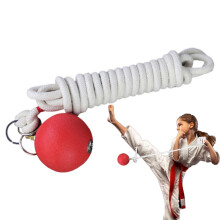 Hammer Throw Practice Equipment Rubber Ball Weight With Rope Dart Training Chinese Traditional Trainer For Muscle