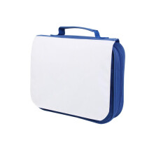Customizable Bible Briefcase With Booksleeve Blank Tote For Bible Textbooks Church Office Blue 2 Pack