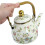 emaille 1 l mit blumenmuster wiederverwendbar 6