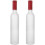 2 Pièces Bouteille De Vin Vide En Verre Multifonctionnelle Décorative 7