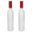 2 Pièces Bouteille De Vin Vide En Verre Multifonctionnelle Décorative 1