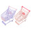2pcs Mini Shopping Cart Child Small Trolley Plastic 3
