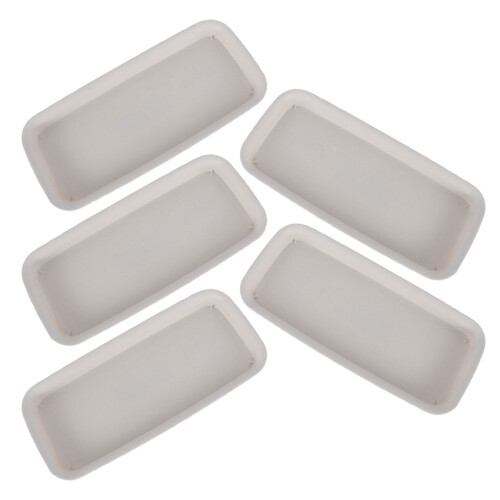 5pcs rectangular plant tray saucer for pots garden reuse