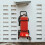 red plastic floor mount fire extinguisher stand for public places 5