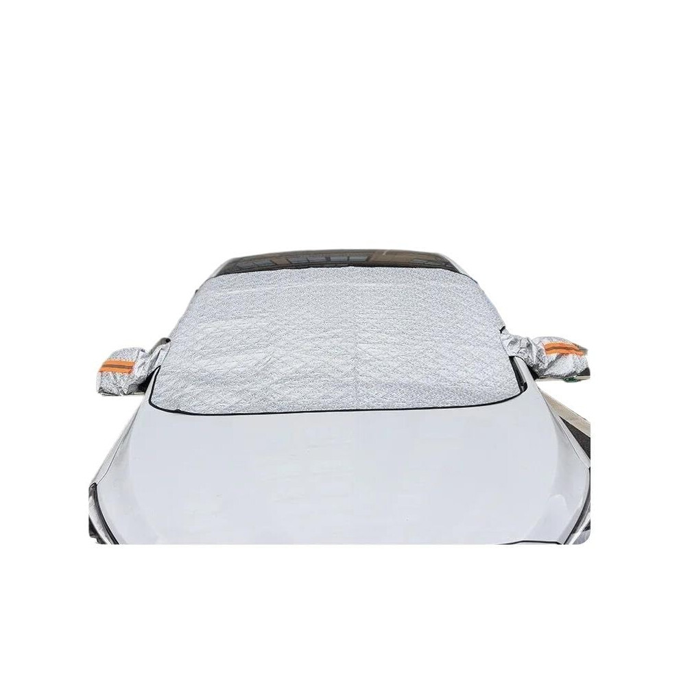 Car Windshield Snow Cover Auto Coat Magnetic Snow Shield Frost-Prevention Front Windshield Sunshade Thickened Snow Shield Small Size 9016109189653