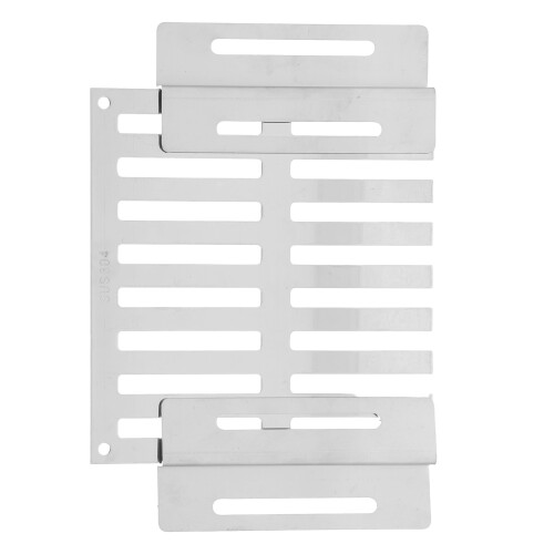 5 Pièces Grille Évacuation Extérieure 12,5 X 12,5 Cm 1