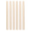 Worgeous 6 Pcs Tool Plants Farm Tool Handle 39.50x2.90x2.50cm Beige 10