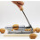 Silver Wooden Nutcracker Nut Opener Easy Clean Kitchen Tool 9