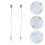 2 Pcs Spoons Silverware Bartending Heat-Resistant Food-Grade Material 4
