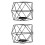 Mlins  2 Pcs Tea Light Candle Holder Wedding Decorations Office Black 1