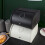 dustproof bread box household storage bin food container black 4