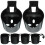 6 Pcs Swimming Pool Cup Holders Black Side Beverage Rack 11