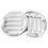 Sausage Mold Silver 1pcs 7.4x7.4in 3
