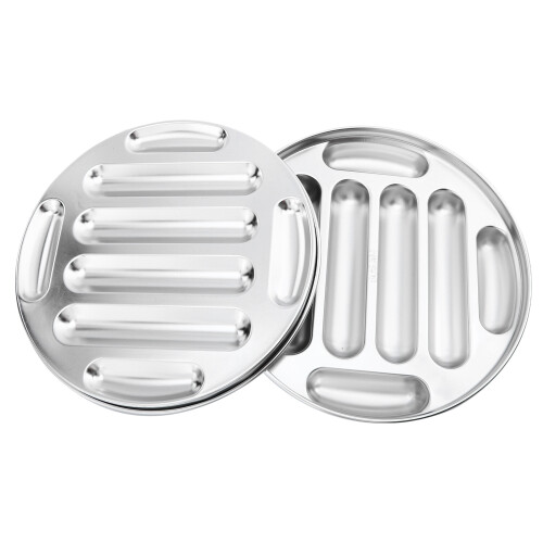 Sausage Mold Silver 1pcs 7.4x7.4in 2
