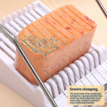 Durable stainless steel meat slicer