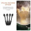 4 Pezzi Cucchiai In Nylon Per Spaghetti E Noodles Nero 3