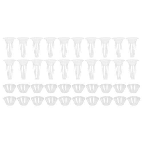 set idroponici per verdure con coperchi 2