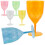 6 un. coloridos plástico para bebidas, e 5