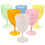 6 un. coloridos plástico para bebidas, e 9