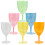 6 un. coloridos plástico para bebidas, e 7