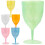 6 un. coloridos plástico para bebidas, e 8