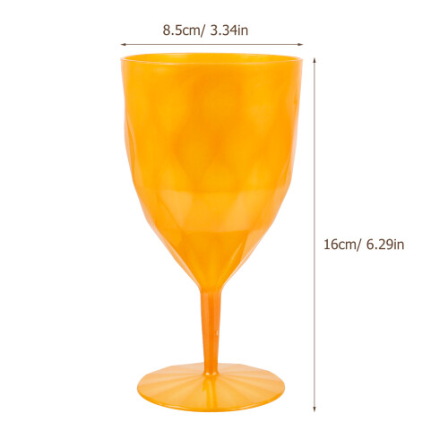 6 un. coloridos plástico para bebidas, e 2