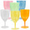 6 un. coloridos plástico para bebidas, e 6