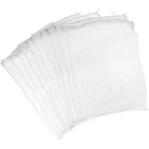10 25x35 cm nylon-mesh-filterbeutel mit reißverschluss 1