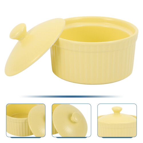1 keramik- -backform mit deckel 2