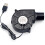 7530 5V USB Power Fan With Speed Controller, Compact Quiet Blower For BBQ Camping 5