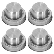 4 mason jar shaker deckel für cocktails, haushalt