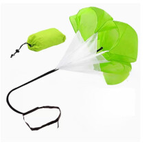Adjustable Speed Parachute Agility Training Running Chute For Football Soccer Resistance Rope Green 1 Piece