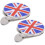 2 stücke Golf Hut Clip Magnetische Aluminium 6