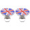 2 stücke Golf Hut Clip Magnetische Aluminium 7