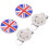 2 stücke Golf Hut Clip Magnetische Aluminium 3