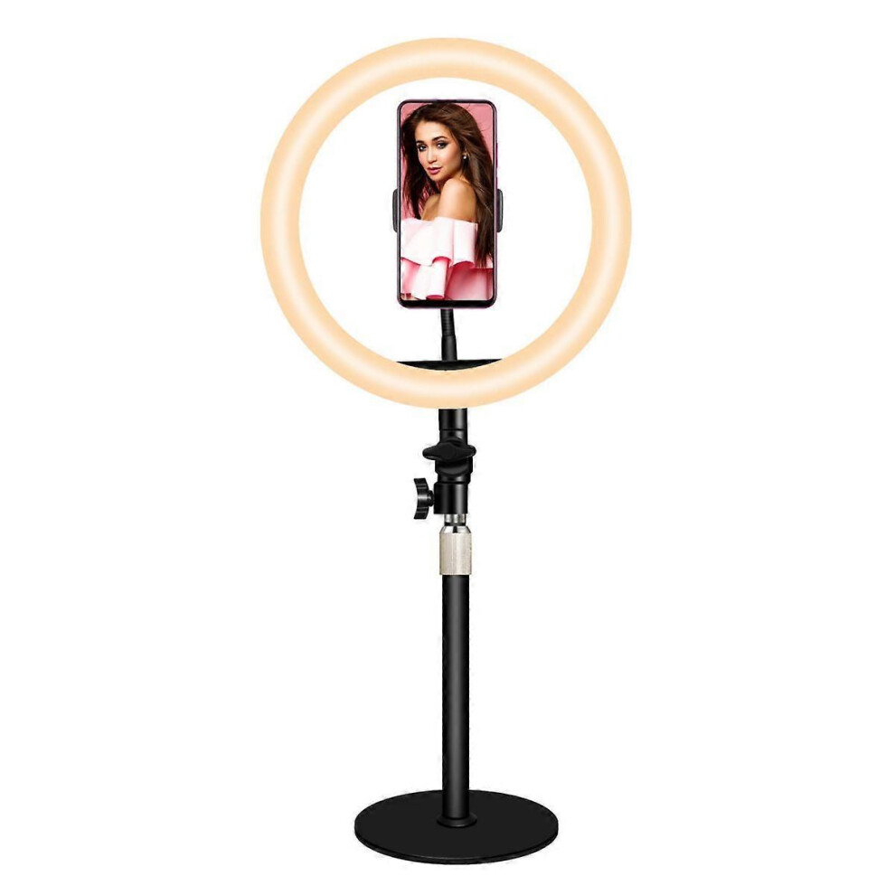 Kikidex (As Show, One Size) 10 Inch Desktop Telescopic Live Fill Led Ring Light