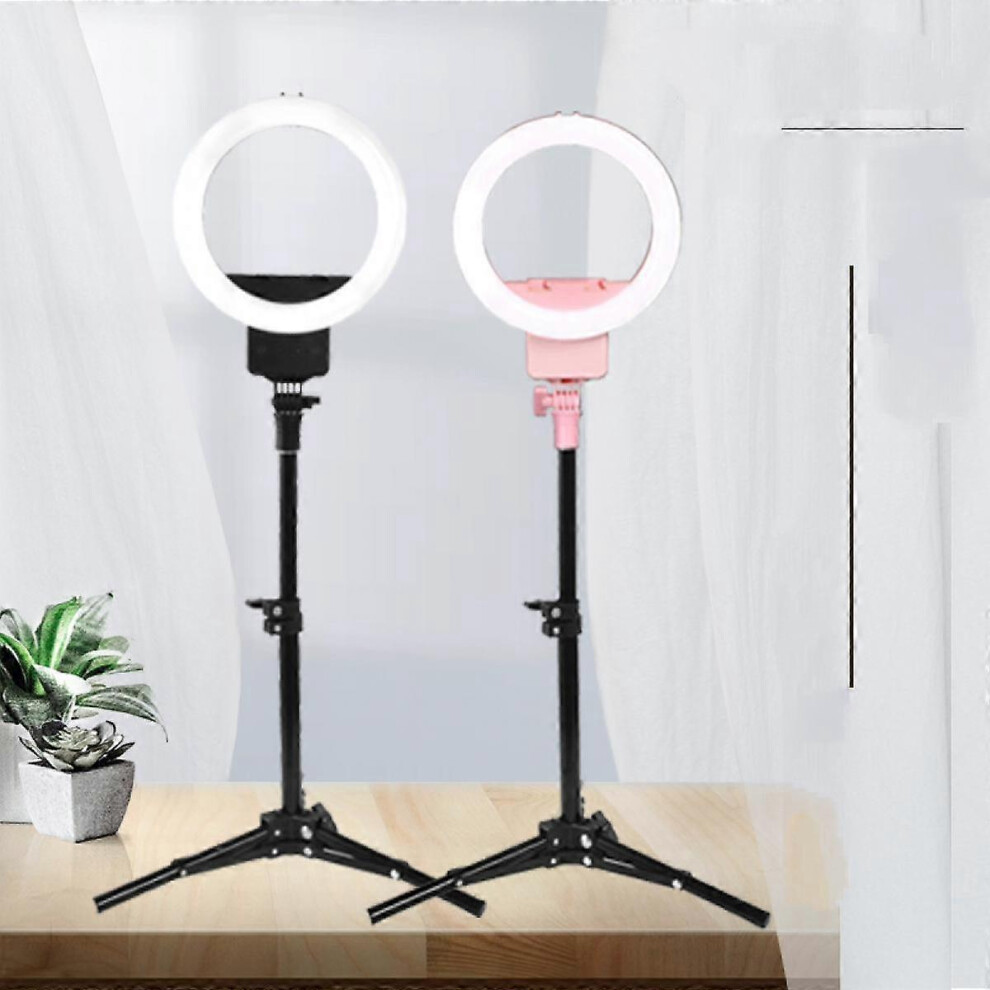 Kikidex (As Show, One Size) 9 Inches Self Photography Lamp Ring With Bracket For Live Broadcast Filling Light