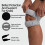 Knee Pad One Piece Adjustable Open Knee Wrap Pink Double Patellar Tendon Support Strap 2