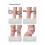 Knee Pad One Piece Adjustable Open Knee Wrap Pink Double Patellar Tendon Support Strap 5