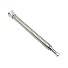 Fire Bellows Stainless Steel Outdoor Fire Blower, Telescopic Fireplace Bellows With 6 P Sections, Adjustable Air Flow