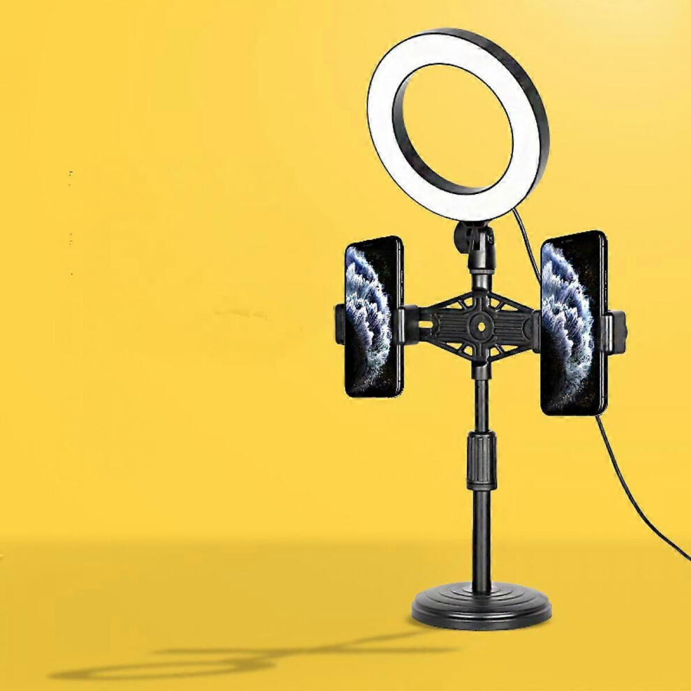 Kikidex (As Show, One Size) Live Broadcast Fill Mobile Phone Bracket Led Ring Light