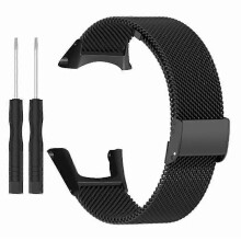 (Suunto Ambit 3, Black) For Suunto Ambit3 Peak/Ambit2 Watch Band Milanese Stainless Steel Mesh Strap