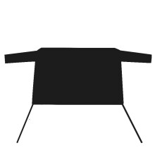 Windscreen Half Car Cover For Jeep Gladiator JT Overland And Rubicon, Oxford Cloth Snow UV Ice Protection