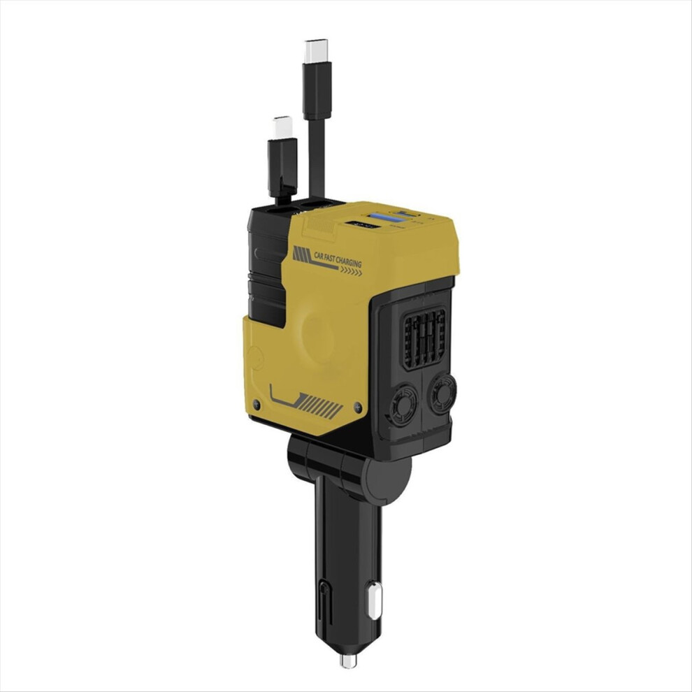 Retractable 120W Car Charger,Four-Port Super Fast Charger 4851329435150