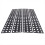 Car Center Pillar Posts Trim Honeycomb Panel Exterior Accessories 3